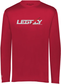 Legacy Momentum LS Tee- Red