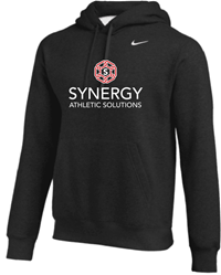 Synergy Nike Club Fleece Hoodie- Black