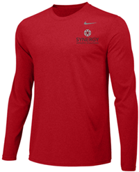 Synergy Nike Legend LS Tee- Red